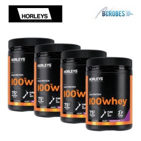 Horleys 100% Whey (Chocolate) x 4 tubs