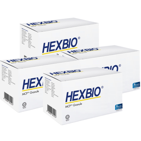 HEXBIO® MCP® 3 Months Supply (Elderly) <span class='product-subtitle'>4 boxes of 3g x 45’s</span>