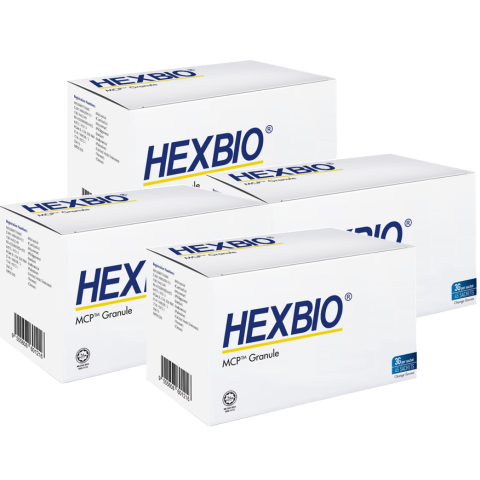 HEXBIO® MCP® 3 Months Supply (Working Adults) <span class='product-subtitle'>4 boxes of 3g x 45’s</span>